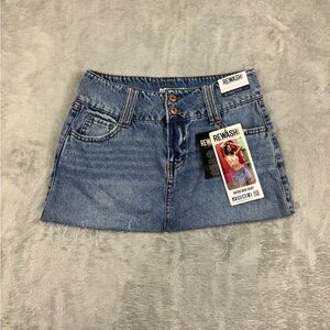 REWASH micro mini skirt sz 3(26) new w tags